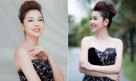 Jennifer Phạm mặc váy hoa cúp ngực khoe vai trần quyến rũ