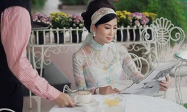 MC Kỳ Duyên tái hiện hình ảnh mẹ Đặng Tuyết Mai tuyệt sắc