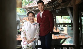 Hai ca sĩ Bạch Trà và Thanh Tài.