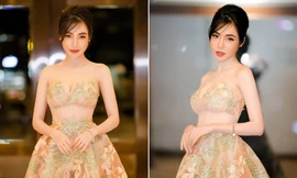 Vừa khoe vòng 1 'khủng', Elly Trần lại hoá công chúa siêu gợi cảm