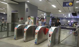 Đường sắt Việt Nam sẽ đưa hệ thống soát vé tự động - tương tự như cổng vào ga tàu điện ngầm vào hoạt động