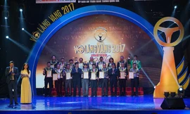 Toàn cảnh lễ trao giải Vô Lăng Vàng 2017