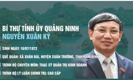 Cựu cán bộ Đoàn tái đắc cử Bí thư Tỉnh ủy Quảng Ninh