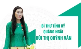 Chân dung Bí thư Tỉnh ủy Quảng Ngãi Bùi Thị Quỳnh Vân