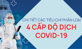 Chi tiết các tiêu chí phân loại 4 cấp độ dịch COVID-19
