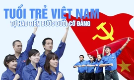 Tuổi trẻ Việt Nam tự hào tiến bước dưới cờ Đảng