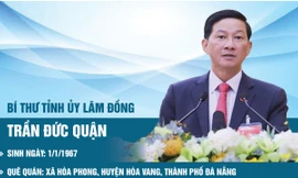 Chân dung Thạc sỹ Luật làm Bí thư Tỉnh ủy Lâm Đồng