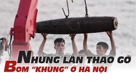 Ba lần tháo gỡ bom 'khủng' ở Hà Nội