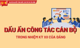 Dấu ấn công tác cán bộ trong nhiệm kỳ XII của Đảng