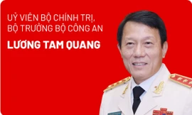Chân dung Uỷ viên Bộ Chính trị - Bộ trưởng Bộ Công an Lương Tam Quang