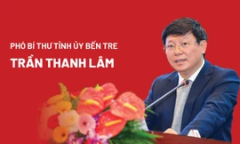 Chân dung tân Phó Bí thư Tỉnh ủy Bến Tre Trần Thanh Lâm