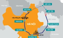 [Infographics] Đường Vành đai 4 trị giá hơn 85.000 tỷ đồng, hoàn thành năm 2027