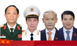 [Infographic] Bốn nhân sự cấp cao lần đầu được bầu vào bộ máy Quốc hội