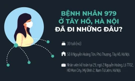 Nữ bệnh nhân mắc COVID-19 ở Tây Hồ, Hà Nội đã đi những đâu?