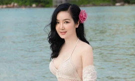 Giáng My mặc áo tắm lưới khoe dáng nuột nà đáng ngưỡng mộ ở tuổi 49