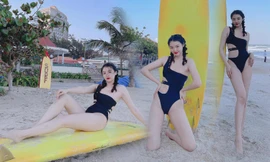 Người đẹp Tài năng Đinh Phương Mỹ Duyên tung ảnh bikini cực gợi cảm