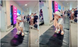 Showbiz 22/7: Nữ Tiktoker ngồi trên băng chuyền hành lý ở sân bay gây phẫn nộ