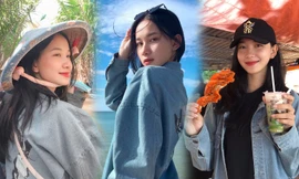 Người đẹp Du lịch Lê Trúc Linh ấn tượng về đất Mũi Cà Mau và ước mơ đặt chân tới cột cờ Lũng Cú