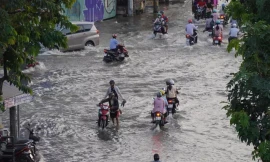Cảnh báo ngập tại TPHCM 