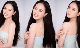 Nhan sắc ngọt ngào của người đẹp Nghệ An hai lần dự thi Hoa hậu Việt Nam