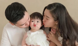 Hình ảnh con gái Đỗ Mỹ Linh