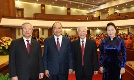 Hình ảnh khai mạc Hội nghị lần thứ 14 Ban Chấp hành T.Ư Đảng khóa XII