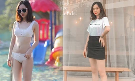 Nữ sinh Học viện Tài chính sở hữu vòng eo 59cm dự thi Hoa hậu Việt Nam 2020 ​