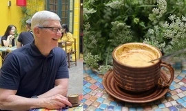 Tim Cook nói gì sau khi uống cà phê trứng 65.000 đồng ở Hà Nội?