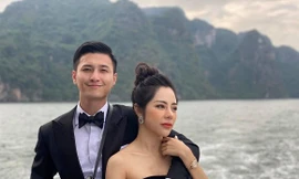 Huỳnh Anh và MC Bạch Lan Phương