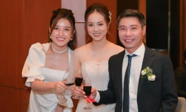 Dàn sao 'khủng' dự đám cưới NSND Công Lý