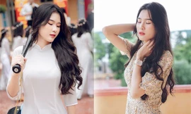 Nhan sắc trong trẻo của cô gái Hải Dương 18 tuổi thi Hoa hậu Việt Nam 2020