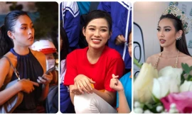 Hoa hậu Tiểu Vy, Đỗ Thị Hà, Thùy Tiên xinh đẹp dù bị chụp lén