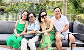 Showbiz 8/4: Chồng kín tiếng của BTV Hoài Anh hiếm hoi lộ diện