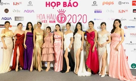 Top 3 Hoa hậu Việt Nam 2018. 