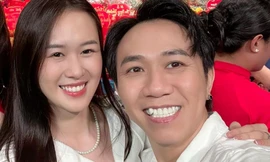 Trấn Thành đặt nghệ danh mới cho vợ Anh Đức