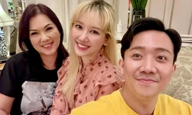 Trấn Thành xúc động nhắn nhủ tới cố nghệ sĩ Chí Tài khi hội ngộ Phương Loan