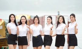 Dàn người đẹp Hoa hậu Việt Nam đồng hành cùng Tiền Phong Golf Championship 2020