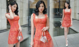 Nhan sắc ngày càng thăng hạng của người đẹp Cẩm Đan