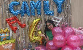 Cẩm Ly xúc động khi được hai con bí mật tổ chức sinh nhật thời Covid-19