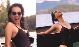 MC Nguyễn Cao Kỳ Duyên thả dáng với áo tắm nuột nà khó cưỡng