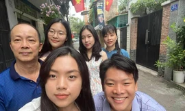 NSƯT Đức Hải sống hạnh phúc bên vợ kém 18 tuổi và 4 con