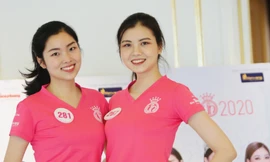Hai cô gái học giỏi, quê lúa Thái Bình cùng vào Bán kết Hoa hậu Việt Nam 2020