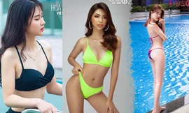 Ngắm thí sinh dự thi Hoa hậu Việt Nam 2020 khoe dáng với bikini