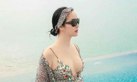 Nhan sắc không tuổi và body nóng bỏng của Hoa hậu Giáng My ở tuổi 51