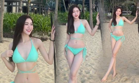 Người đẹp được yêu thích Hoa hậu Việt Nam 2020 tung ảnh bikini siêu quyến rũ