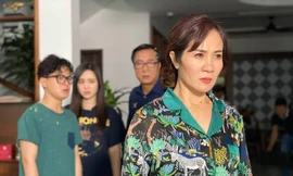 Nguyệt Hằng nhận nhiều lời khen ngợi khi vào vai một người phụ nữ cuồng ghen và điên loạn trong "Hãy nói lời yêu".