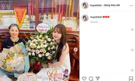 Showbiz 6/9: Huỳnh Anh khoe được mẹ Quang Hải tặng quà sinh nhật