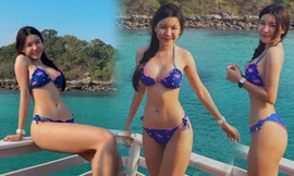Bạn gái hotgirl của Đặng Văn Lâm tung ảnh bikini gây 'sốt'