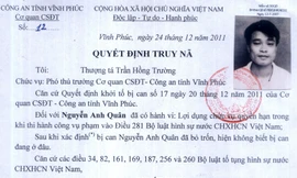 Cuộc đào thoát ngoạn mục của Nguyễn Anh Quân