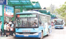 6 tháng đầu năm buýt của Transerco đã vận chuyển được 118 triệu khách